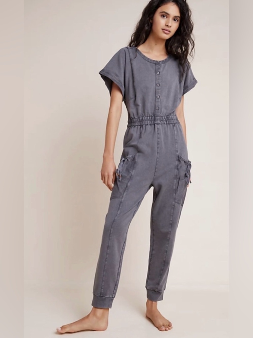 Anthropologie Saturday Sunday estela jumpsuit size XL